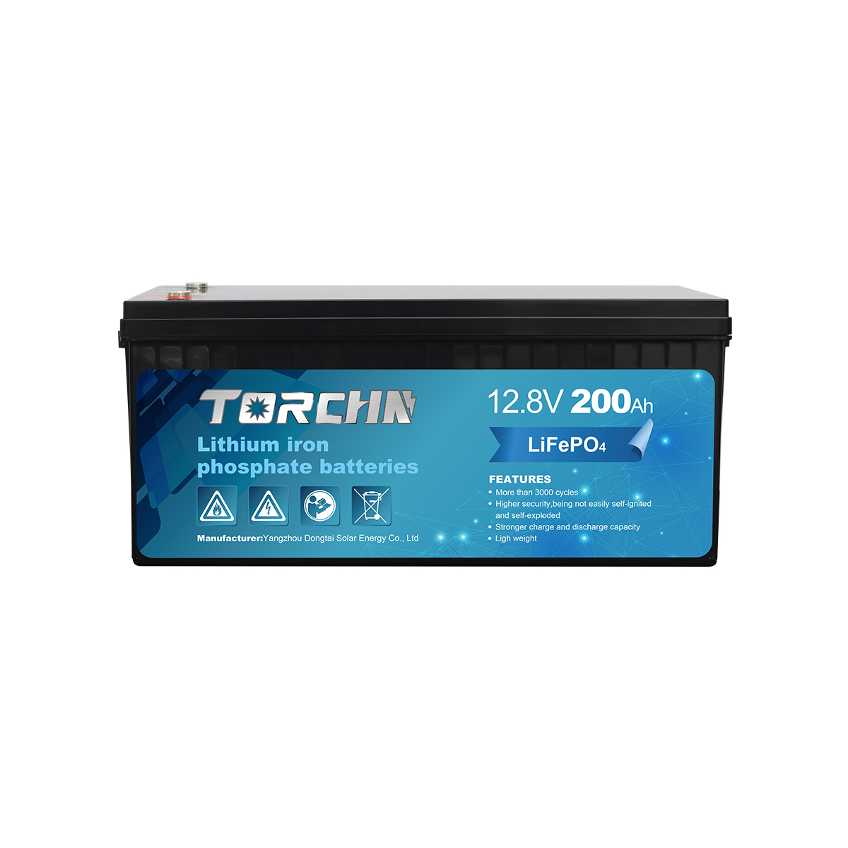 12v200ah儲能磷酸鐵鋰電池